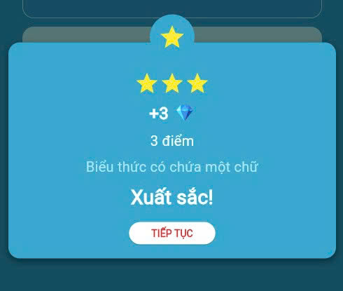 5. Nhận sao - phần thưởng